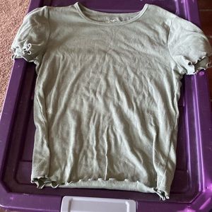 Green tight fit short sleeve from Hollister (Must-Have collection) Size Small.